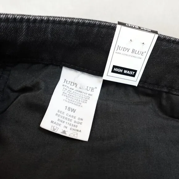 Judy Blue Rigid Magic Black Jeans - Picture 13 of 14